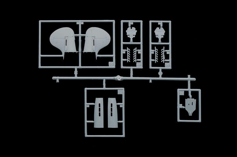 201 - Italeri - 2795 - Curtiss Kittyhawk Mk Ia/Mk III / P-40 E/K Warhawk - sprue