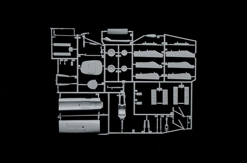 Italeri - 2797 - Vought A-7E Corsair II - sprue
