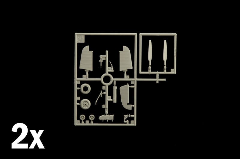 202 - Italeri - 2802 - Hawker Hurricane Mk I ‘Battle of Britain’ - sprue