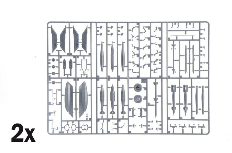 205 - Italeri - 2810 - Lockheed Martin F-35B Lightning II - sprue