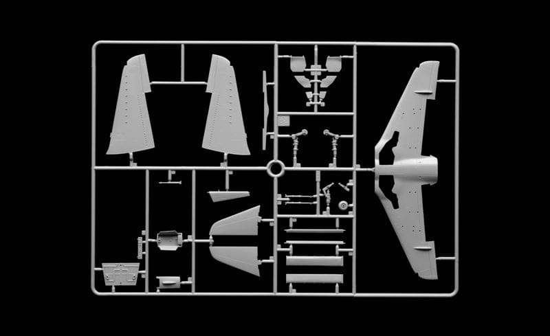 201 - Italeri - 2813 - BAe Hawk T1 / Mk 51 - sprue