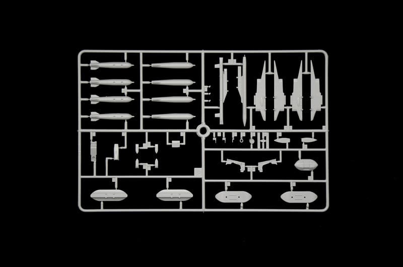 204 - Italeri - 2839 - Dassault Mirage F1 C/CR - sprue