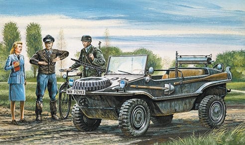 011 - Italeri - 313 - Volkswagen Type 166 Schwimmwagen - secondary image