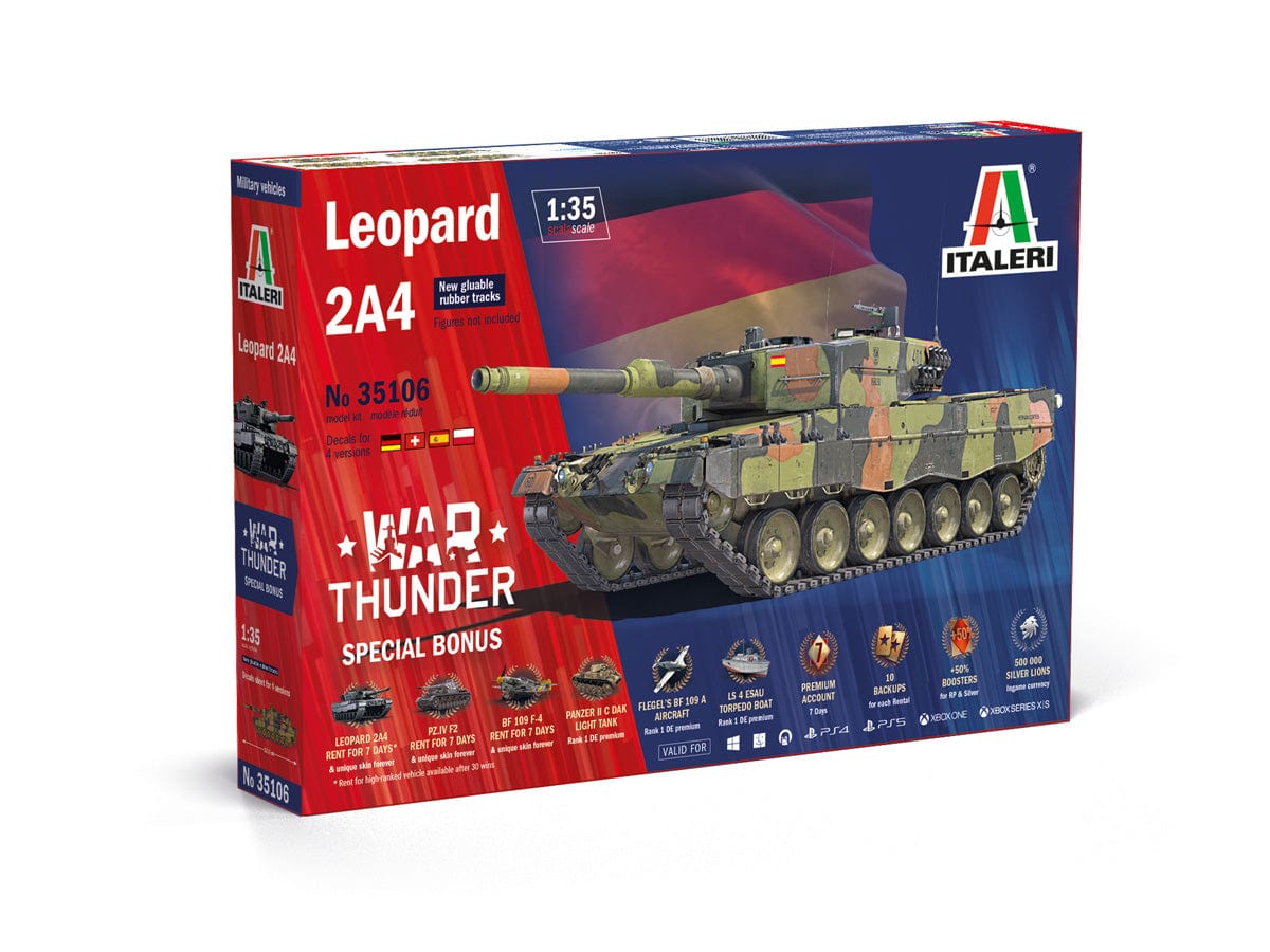 010 - Italeri - 35106 - Leopard 2A4 [War Thunder] - primary image