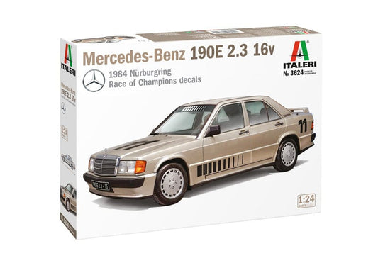 010 - Italeri - 3624 - Mercedes-Benz 190 E 2.3 16v (1984 Nürburgring Race of Champions) - primary image
