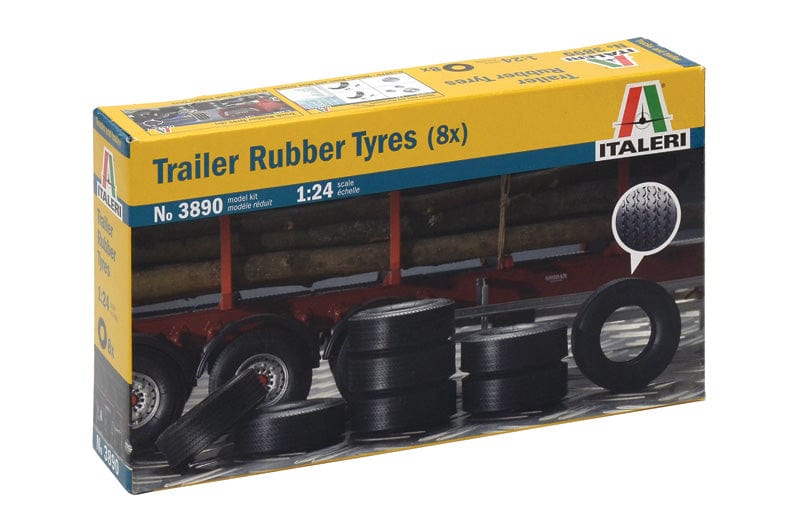 010 - Italeri - 3890 - Rubber Trailer Tyres - primary image