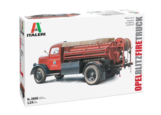 010 - Italeri - 3966 - Opel Blitz Fire Truck - primary image