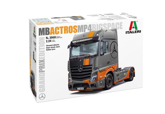 010 - Italeri - 3968 - Mercedes-Benz Actros MP4 Big Space Grand Prix Edition - primary image