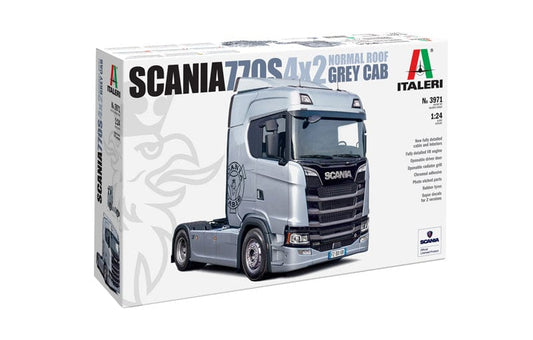 010 - Italeri - 3971 - Scania S770 4x2 Grey Cab - primary image