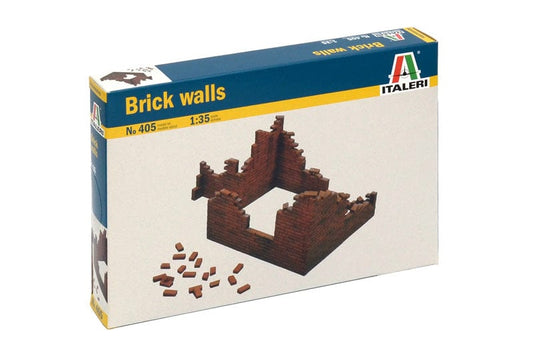 010 - Italeri - 405 - Brick Walls - primary image