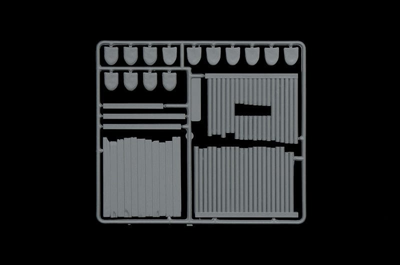 200 - Italeri - 417 - Command Post - sprue