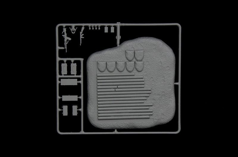 201 - Italeri - 417 - Command Post - sprue