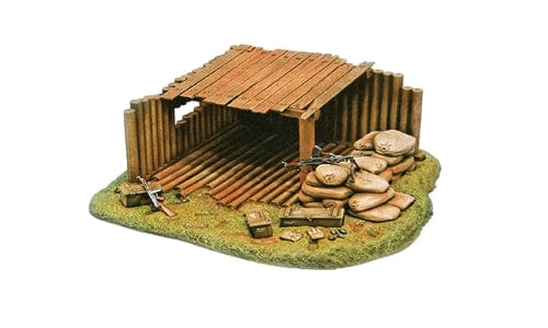 700 - Italeri - 417 - Command Post - painted model