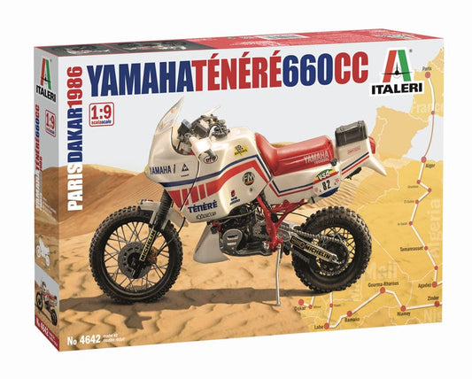 010 - Italeri - 4642 - Yamaha 550 Ténéré (1986 Paris-Dakar) - primary image