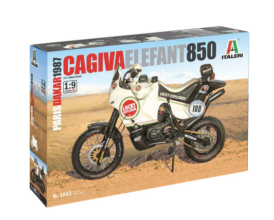 010 - Italeri - 4643 - Cagiva Elefant 850 (1987 Paris-Dakar) - primary image