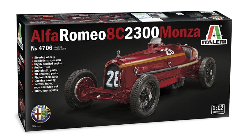010 - Italeri - 4706 - Alfa Romeo 8C 2300 Monza - primary image
