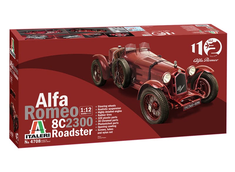 010 - Italeri - 4708 - Alfa Romeo 8C 2300 Roadster - primary image