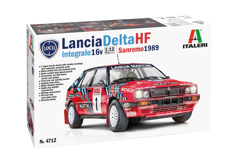 010 - Italeri - 4712 - Lancia Delta HF Integrale (1989 Rallye Sanremo) - primary image