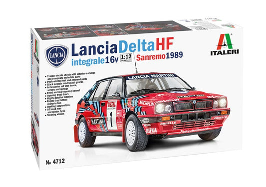 010 - Italeri - 4712 - Lancia Delta HF Integrale (1989 Rallye Sanremo) - primary image