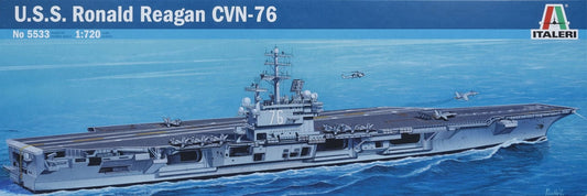 010 - Italeri - 5533 - USS Ronald Reagan (CVN-76) - primary image