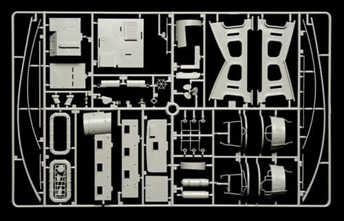 204 - Italeri - 5602 - Elco 80’ Torpedo Boat PT-596 - sprue