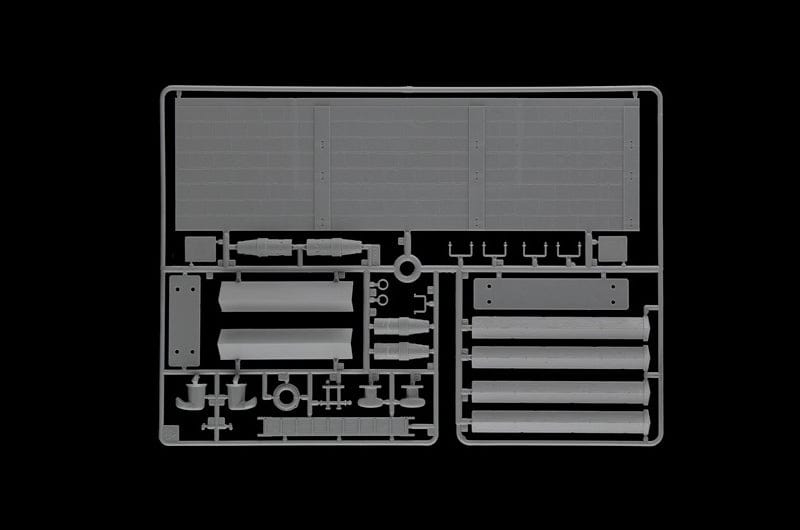 201 - Italeri - 5615 - Dock with Stairs - sprue