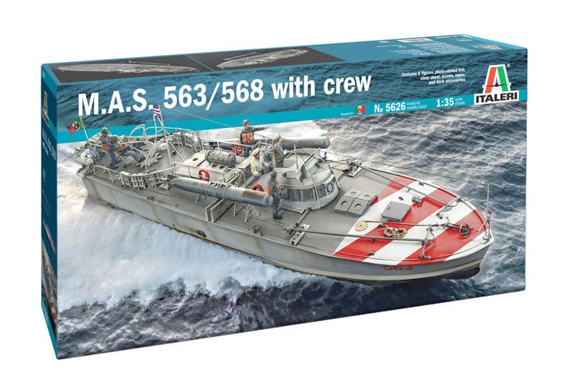010 - Italeri - 5626 - MAS 563/568 with Crew - primary image