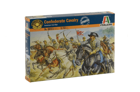 010 - Italeri - 6011 - Confederate Cavalry - primary image