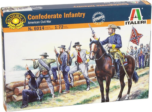010 - Italeri - 6014 - Confederate Troops - primary image