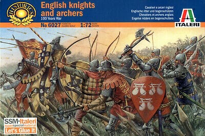 010 - Italeri - 6027 - English Knights and Archers - primary image