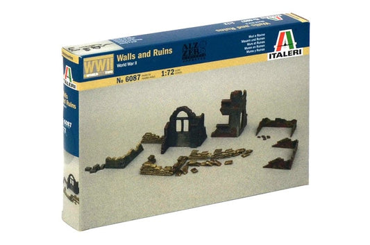 010 - Italeri - 6087 - Walls and Ruins  - primary image