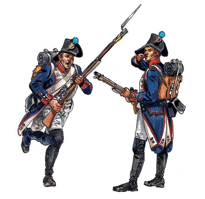 300 - Italeri - 6092 - French Line Infantry (1798-1805) - paint schemes