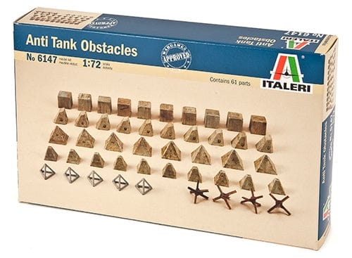 010 - Italeri - 6147 - Anti-Tank Obstacles - primary image
