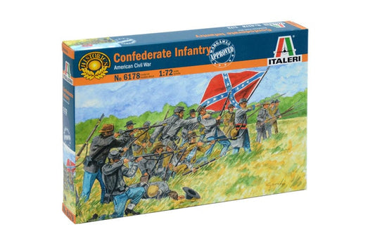 010 - Italeri - 6178 - Confederate Infantry - primary image
