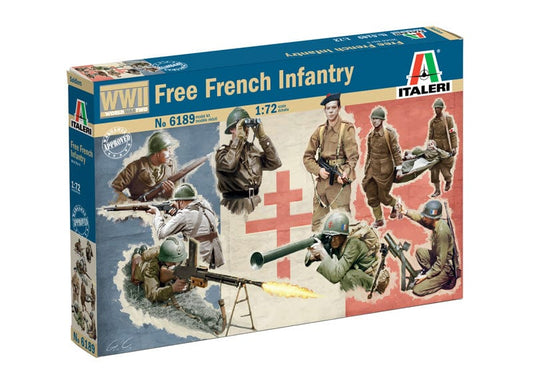 010 - Italeri - 6189 - Free French Infantry - primary image