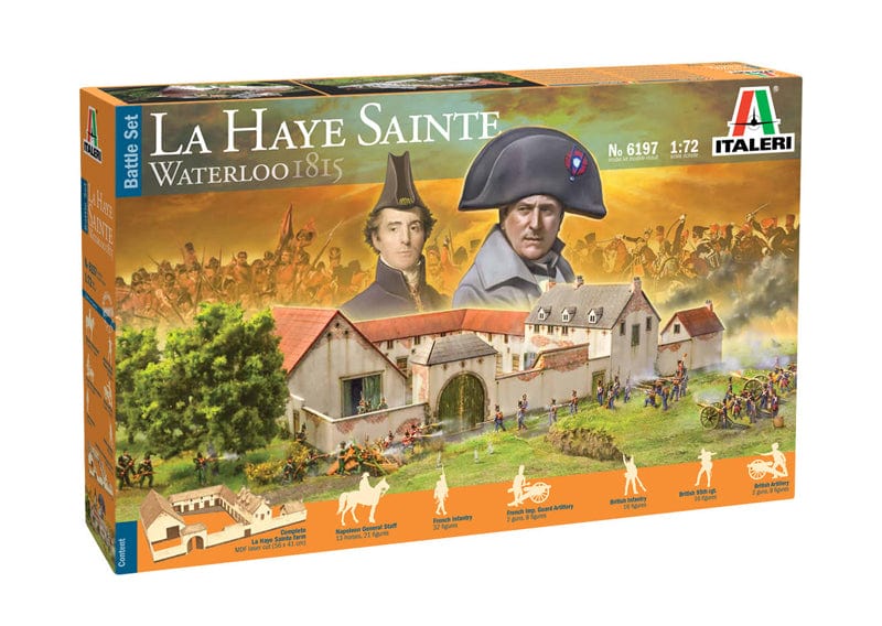 010 - Italeri - 6197 - La Haye Sainte Waterloo 1815 [Battle Set] - primary image