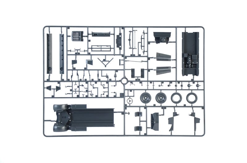 200 - Italeri - 6395 - Sd.Kfz. 10/4 with 2cm Flak 30 and Crew - sprue