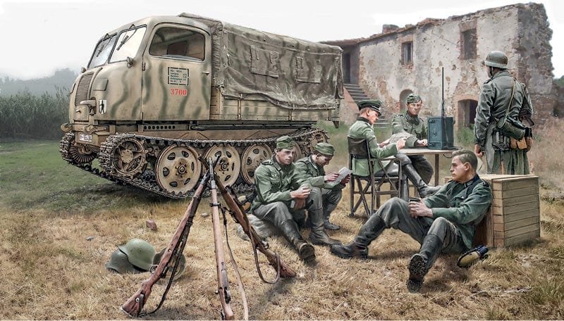 150 - Italeri - 6549 - Steyr RSO/01 with German Infantry - box art