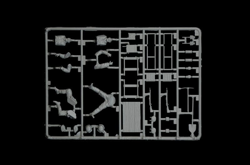 205 - Italeri - 6549 - Steyr RSO/01 with German Infantry - sprue