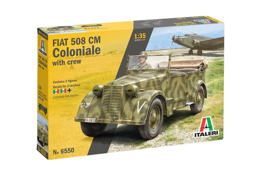 010 - Italeri - 6550 - Fiat 508 CM Coloniale - primary image