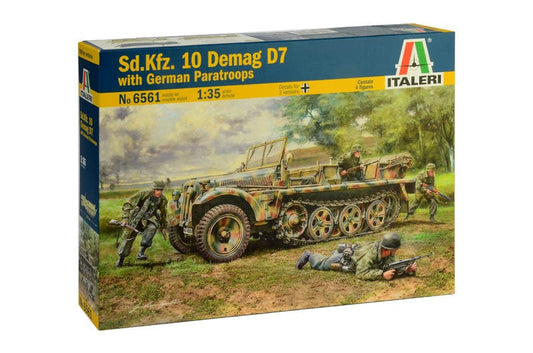 010 - Italeri - 6561 - Sd.Kfz. 10 with German Paratroopers - primary image