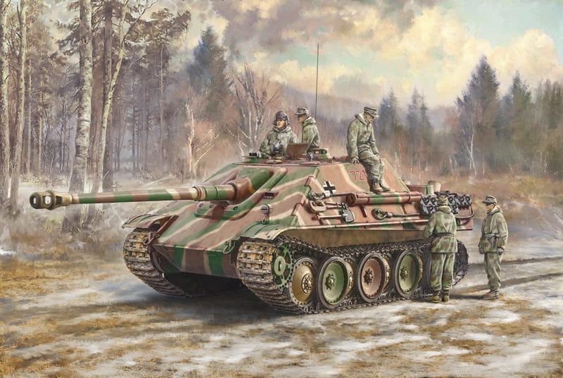 011 - Italeri - 6564 - Jagdpanther with Winter Crew - secondary image
