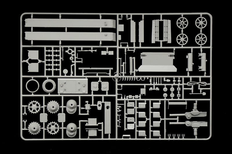 201 - Italeri - 6578 - Pz.Kpfw. IV Ausf. H - sprue