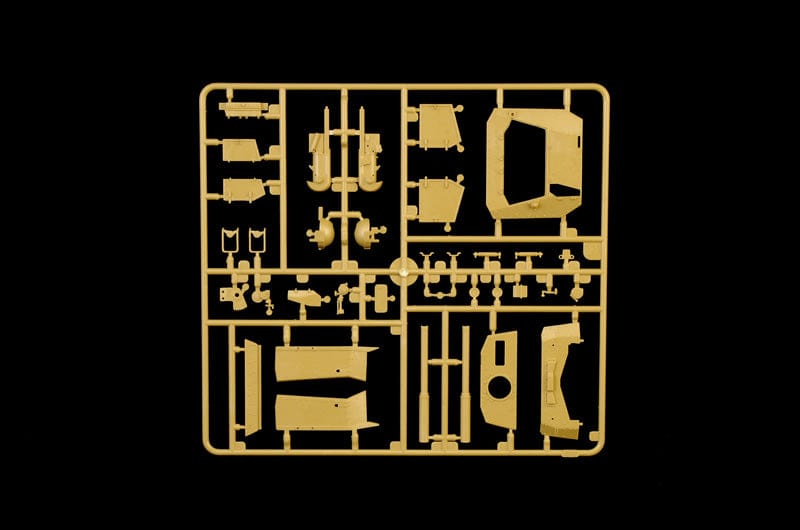 202 - Italeri - 6584 - Semovente M42 da 75/34 - sprue