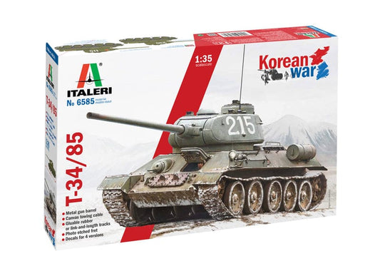 010 - Italeri - 6585 - T-34/85 (Korean War) - primary image