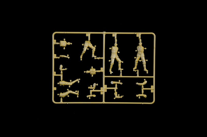 204 - Italeri - 6591 - AB 41 with Bersaglieri (El Alamein) - sprue