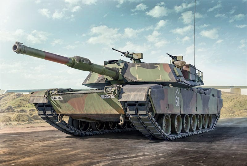 150 - Italeri - 6596 - M1A1/A2 Abrams - box art
