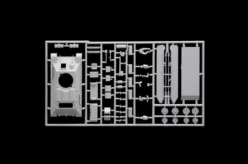 200 - Italeri - 7008 - T 34/76 Model 1942 - sprue
