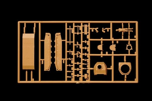 Italeri - 7059 - Pz.Kpfw. II Ausf. F - sprue