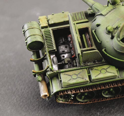 701 - Italeri - 7081 - T-55A - painted model